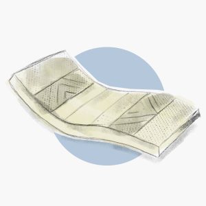 NEVA 7 AREAS Matelas relaxation latex